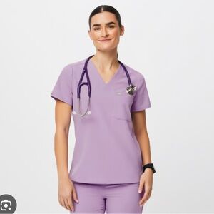 Figs Catarina scrub top